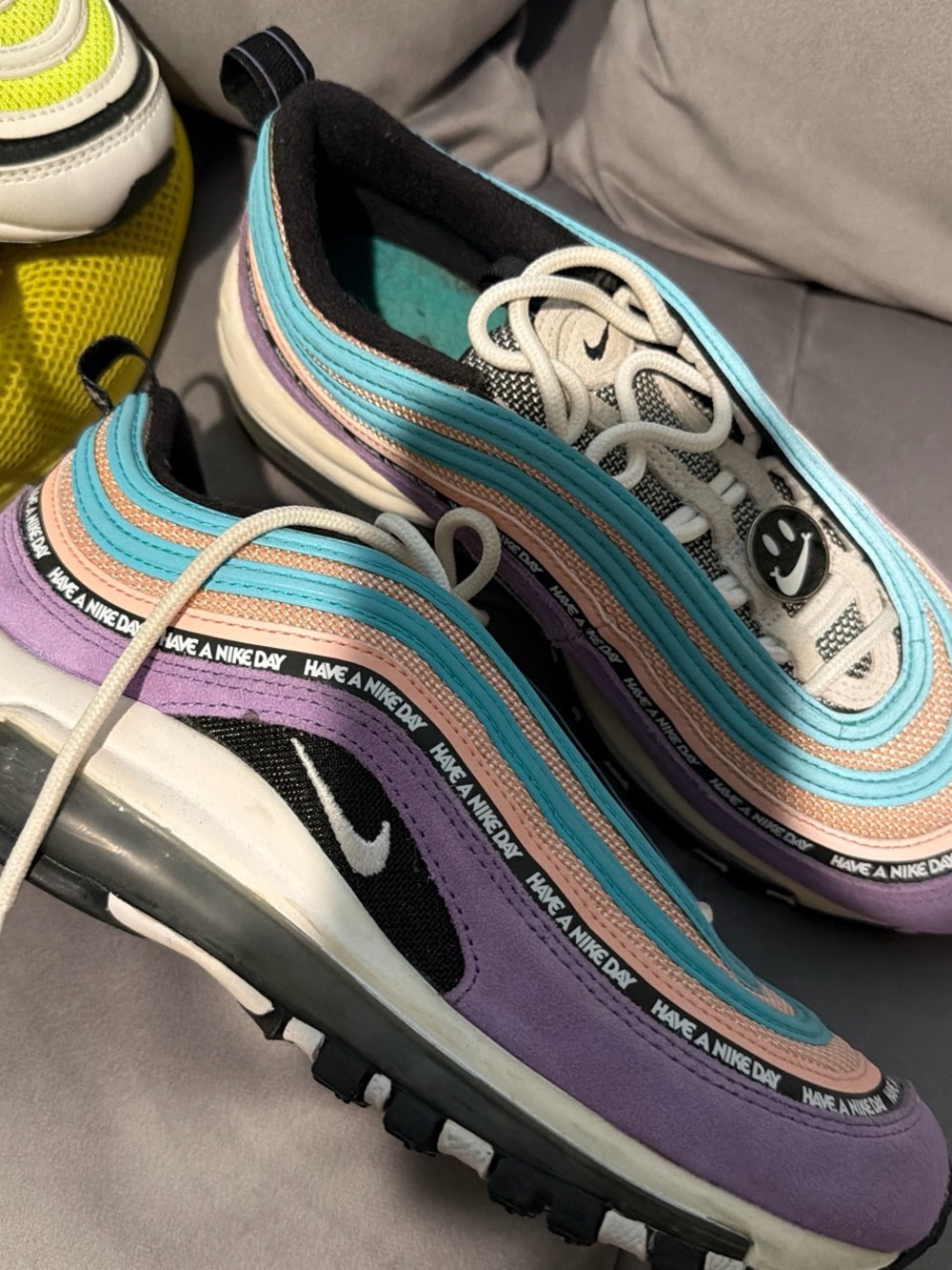 Nike Women’s Air Max 97 — Lavender, Teal & Peach